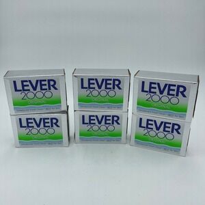 1997 Lever 2000 Original Deodorant Soap Bars Fresh Clean Skin 6 Count NIB‎